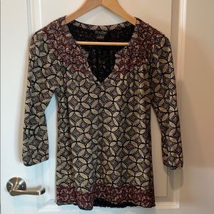 Lucky Brand Boho style shirt